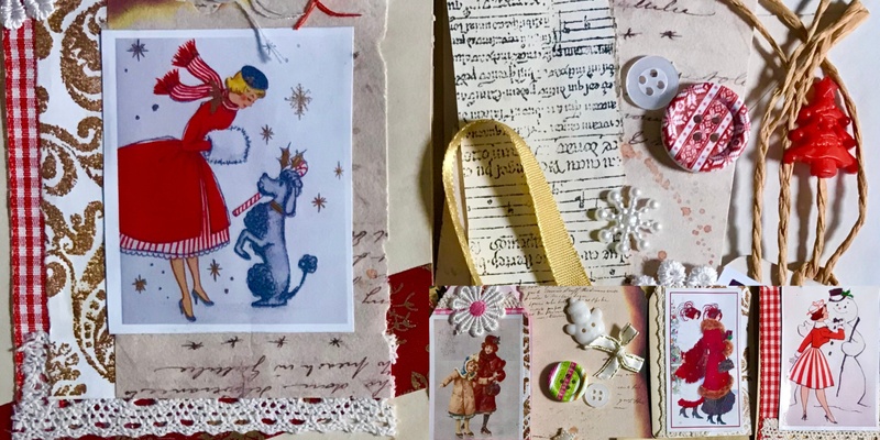 Vintage Festive Cards with Cherie