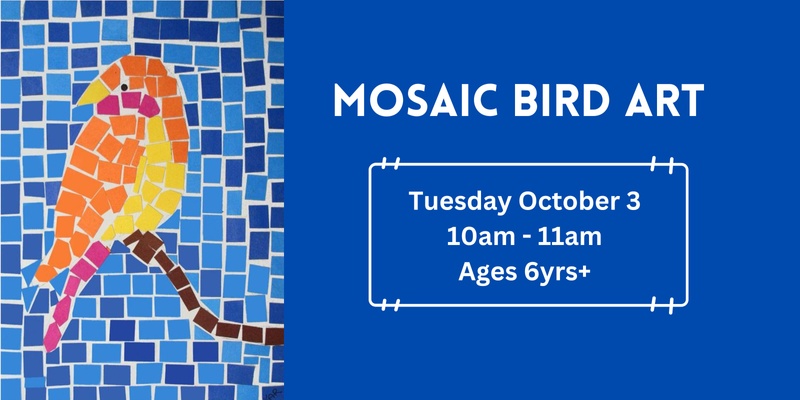 Mosaic Bird Art