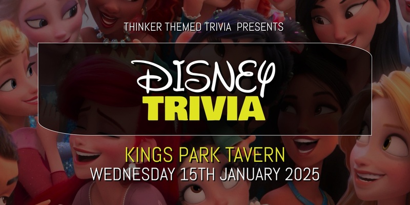 Disney Trivia 2025 - Kings Park Tavern