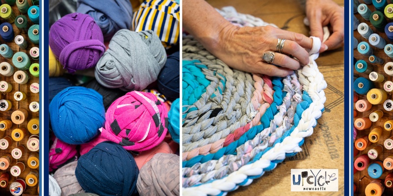 Upcycled T-shirt Rag Rug Workshop