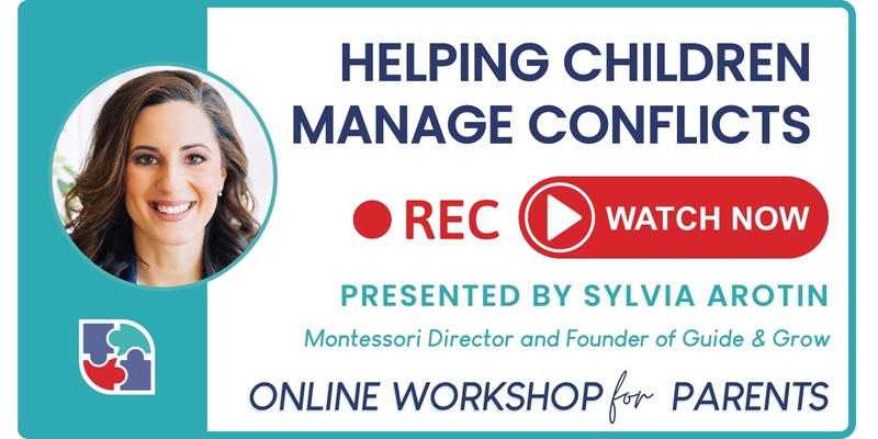 Recording of Helping Children Manage Conflicts