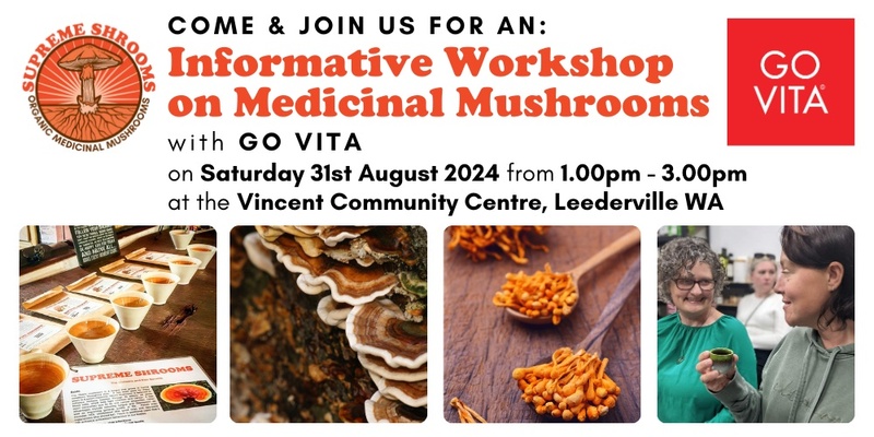 Medicinal Mushrooms Workshop with Go Vita