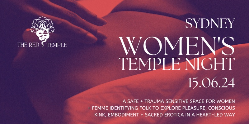 Women's Temple Night SYDNEY 15th June