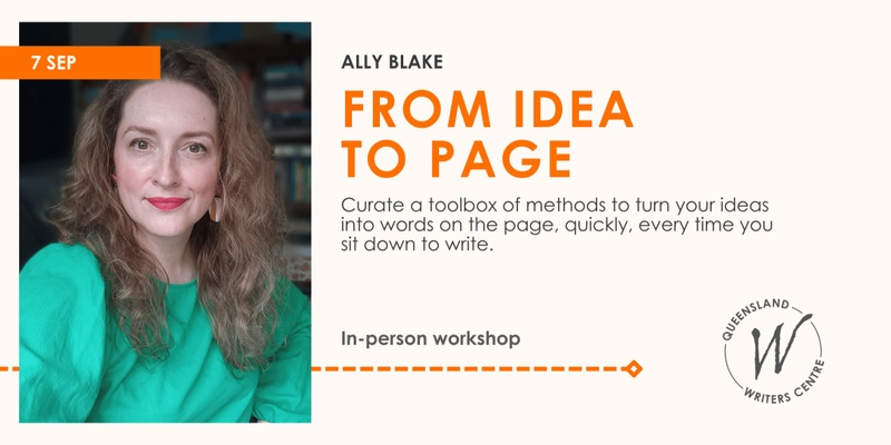 From Idea To Page with Ally Blake