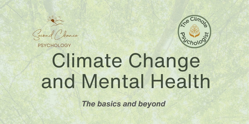 Climate Change and Mental Health Webinar