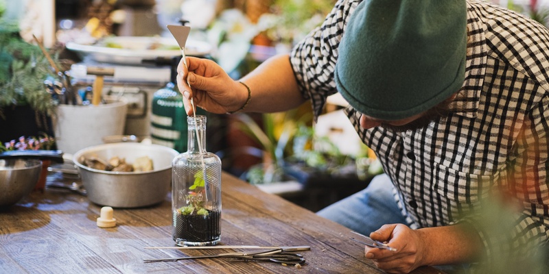 Cute Closed Terrariums with Winter