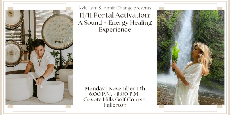 11/11 Portal Activation: A Sound + Energy Healing Experience with Annie Chang