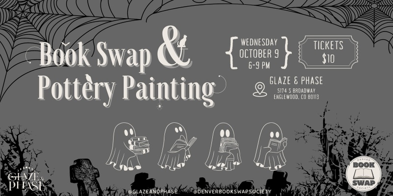 Book Swap & Pottery Painting