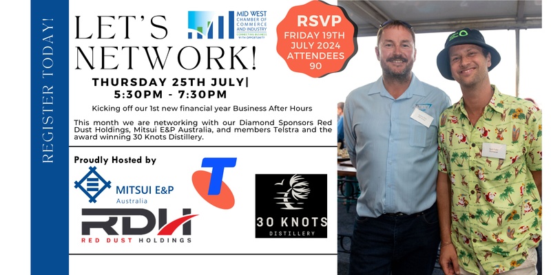 Business After Hours - 25 July 2024