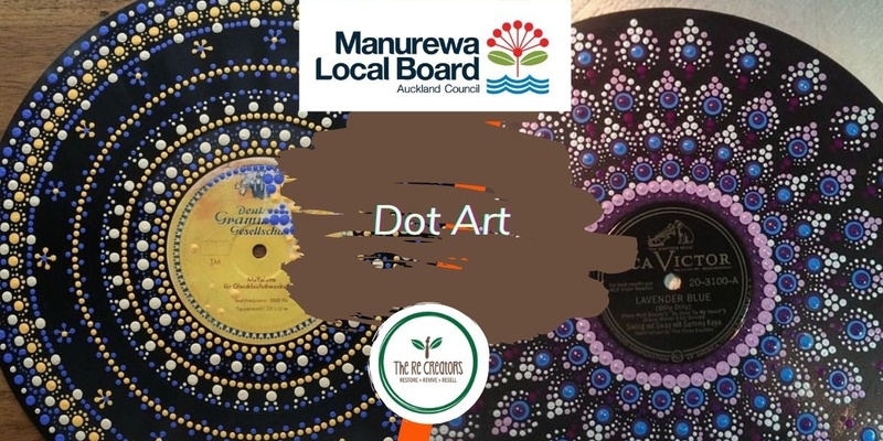 Dot Art, Manurewa Library, Wednesday 21 August, 10 am -12noon