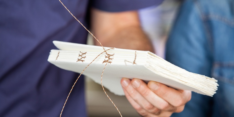 Nature Journal Book Binding