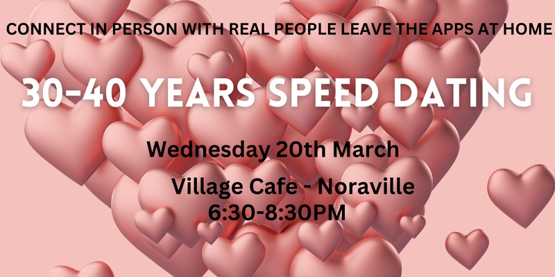30-40 years Speed Dating 