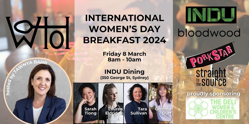 WOHO International Women's Day Breakfast 2024