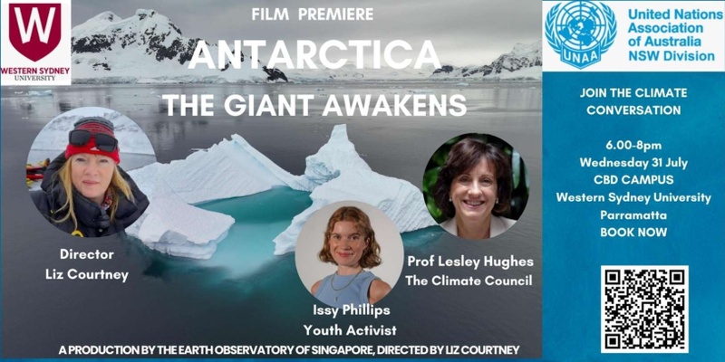 Film & Panel Discussion - "Antarctica: The Giant Awakens"