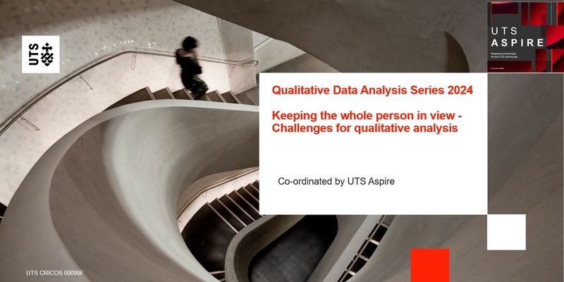 Qualitative Data Analysis: Keeping the whole person in view - Challenges for qualitative analysis