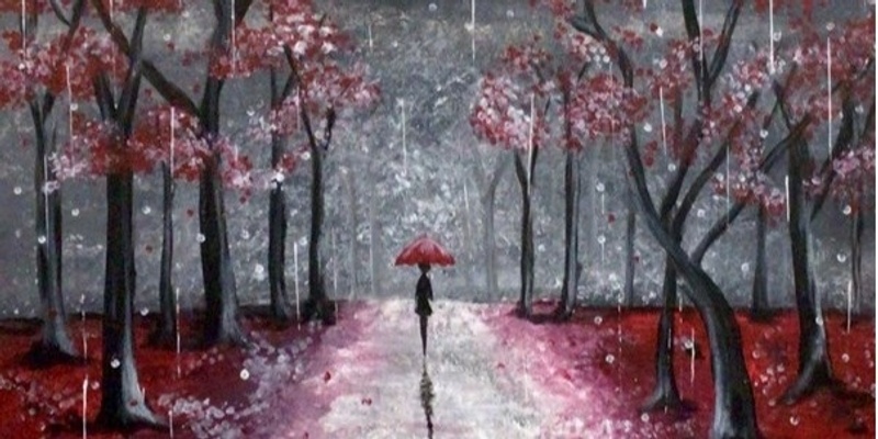 Painting Workshop - Lady with the Red Umbrella - with Anna Newby