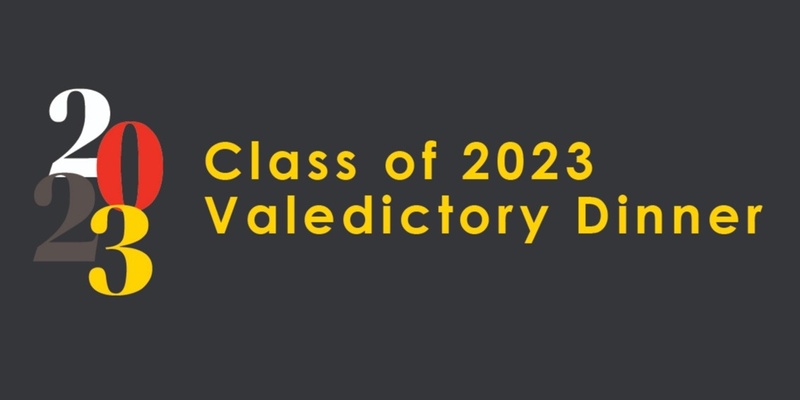 SJC Class of 2023 Valedictory Dinner