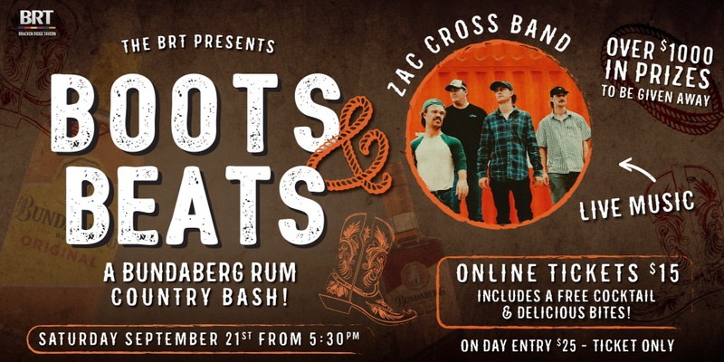 Boots & Beats: A Bundaberg Rum Country Bash!