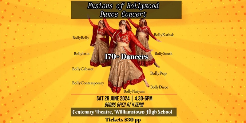 Fusions Of Bollywood Dance Concert
