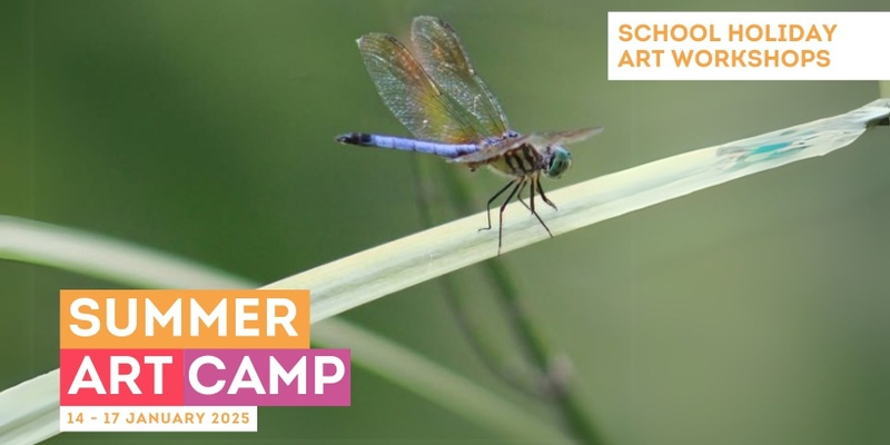 Summer Art Camp: Life on the Lagoon - Waterbugs! (Kids)