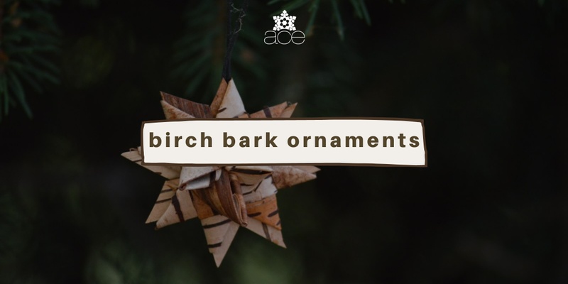 Birch Bark Ornaments 