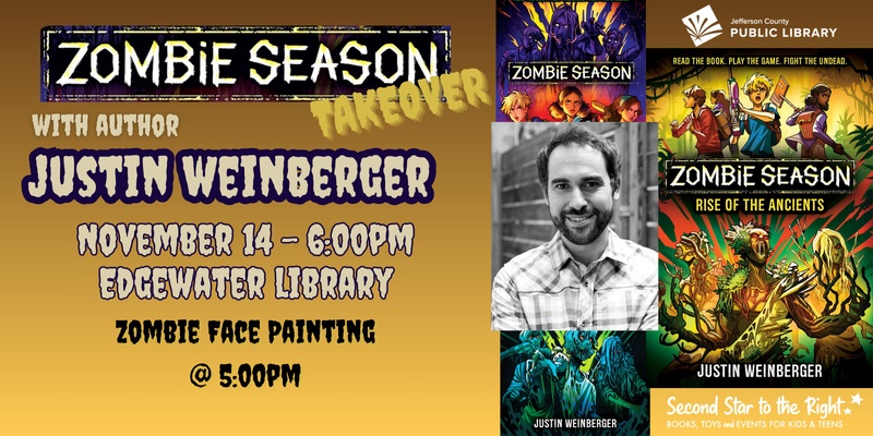 Zombie Season Takeover with Author: Justin Weinberger