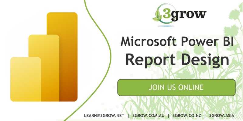 Microsoft Power BI Report Design, Online Training Course