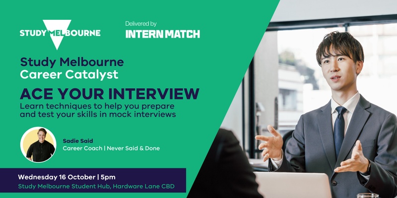 ACE YOUR INTERVIEW | Join us to learn how to prepare and approach job interviews