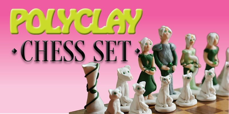 PolyClay Chess Set 