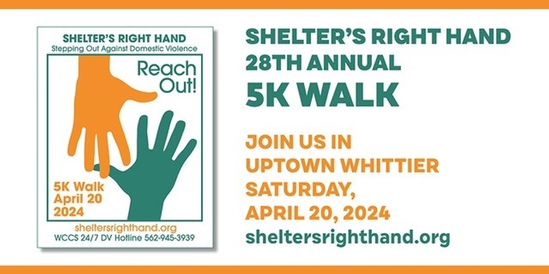 Shelter's Right Hand 28th Annual 5K Walk