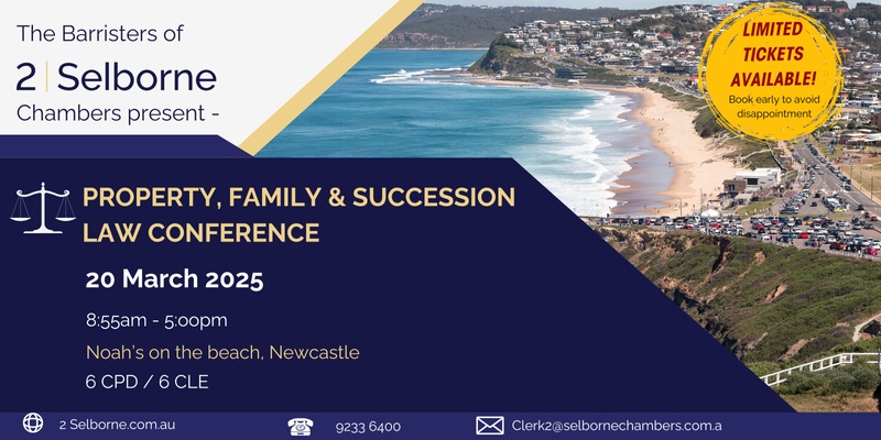 Property, Family & Succession Law Conference