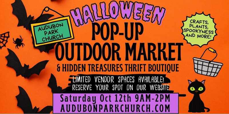 2024 Halloween Pop Up Market Vendor Sign Up