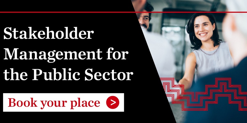 Stakeholder Management for the Public Sector - Aug 2024