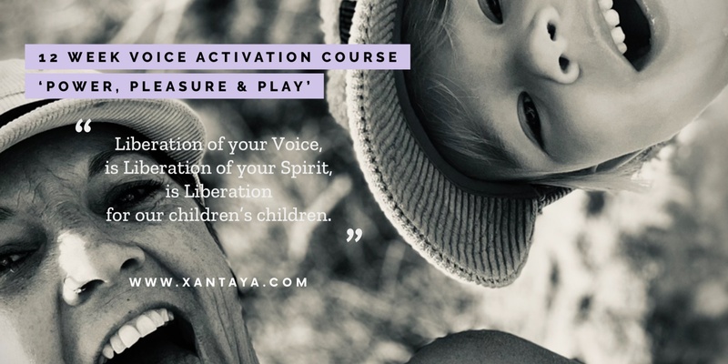 12-Week 'Power, Pleasure & Play' Voice Activation Course