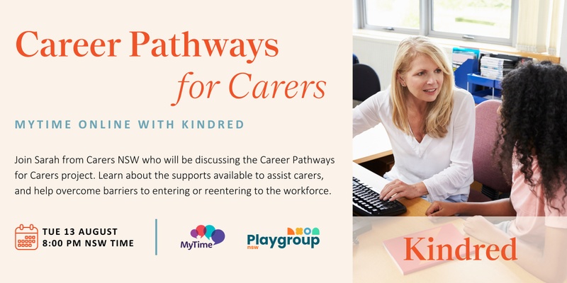 Career Pathways for Carers: MyTime Online 