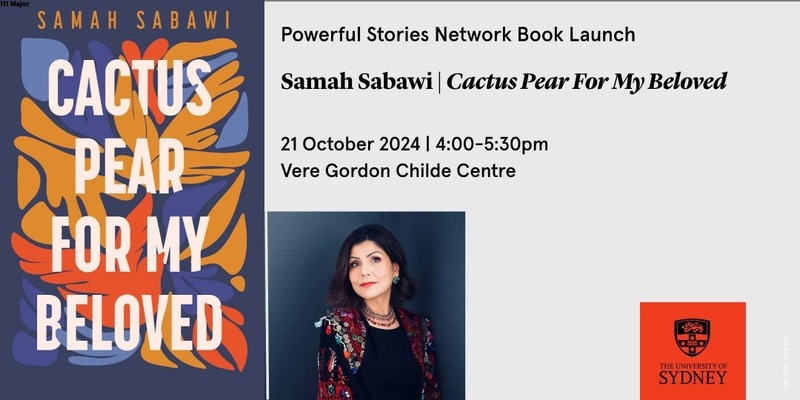 Powerful Stories Book Launch |  Samah Sabawi | Cactus Pear For My Beloved