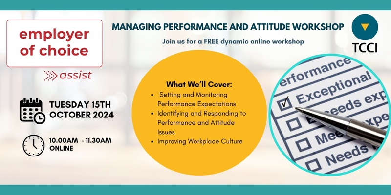 Managing Performance and Attitude Workshop