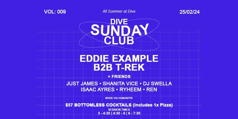 DIVE SUNDAY CLUB: EDDIE EXAMPLE & FRIENDS