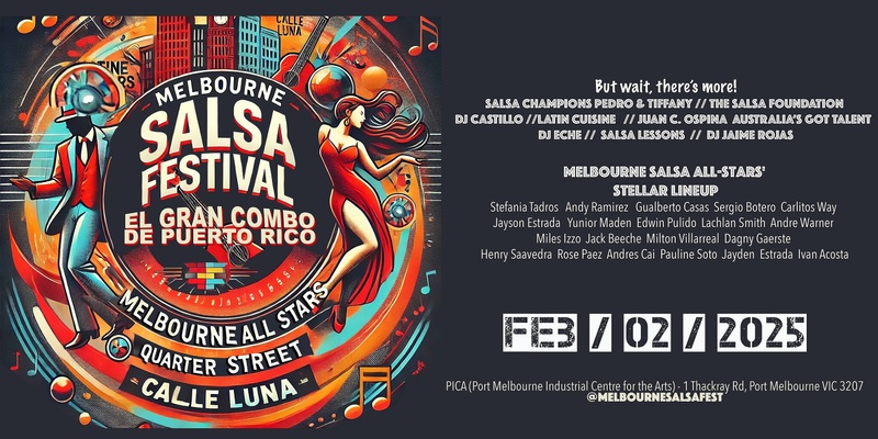 Melbourne Salsa Festival with EL Gran Combo de Puerto Rico