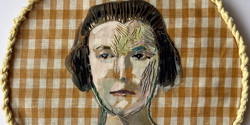 Recirculate Art Class for Seniors: Painting Portraits on Sustainable Textiles