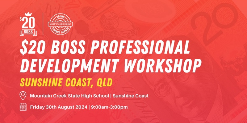 20 Boss Funded Professional Development Workshop |  Sunshine Coast