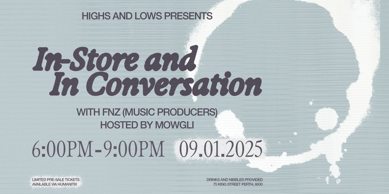 In-Store & In Conversation | FNZ (Music Producers)