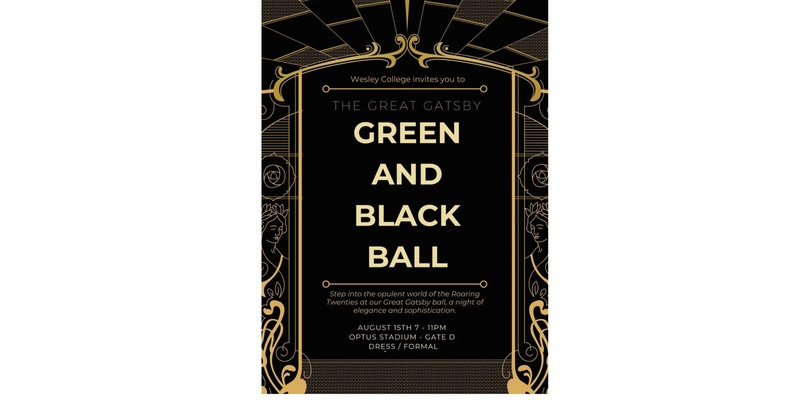 Year 12 Green and Black Ball 