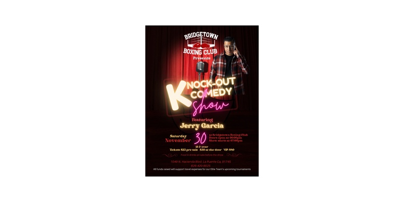 Knock-Out Comedy Show Fundraiser