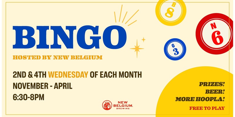 Bingo Hosted by New Belgium