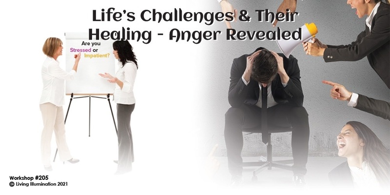 Life’s Challenges & Their Healing – Anger Revealed Course (#205 @INT) - Online!
