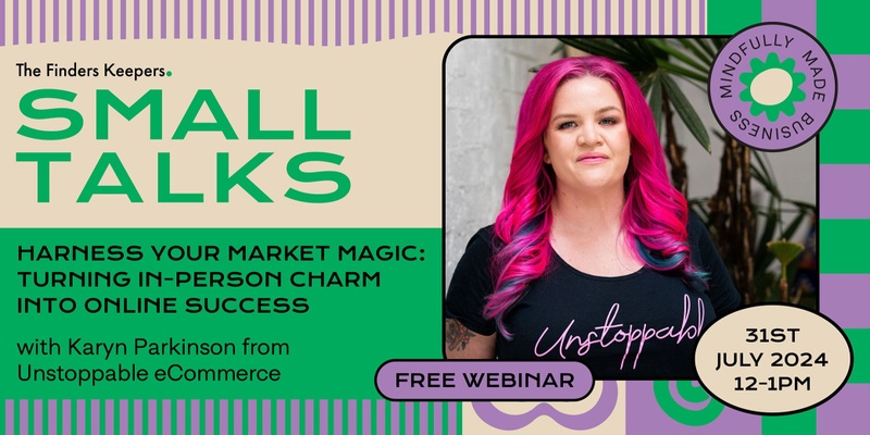 Harness Your Market Magic: Turning In-Person Charm into Online Success