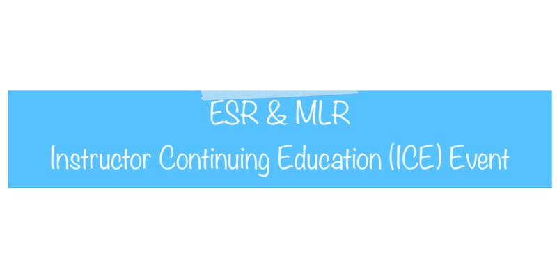 2024 ESR / MLR ICE Event 