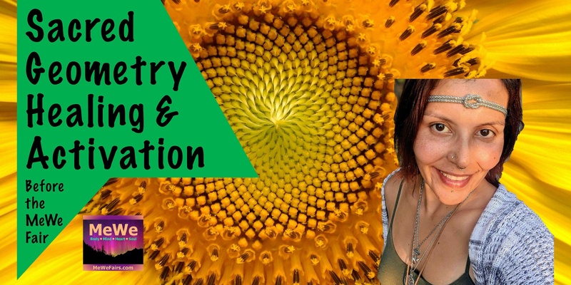 Sacred Geometry Healing & Activation with Diane before the MeWe Fair in Seattle 7/27/24