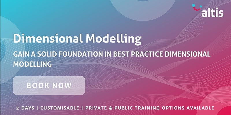 Dimensional Modelling Public Training with Altis Consulting - June 2024